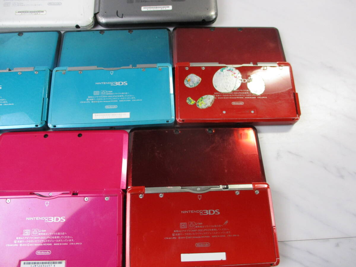 S14 棚29 現状品 ジャンク品 Nintendo 3DS 3DSLL 2DS 10台セット まとめ売り ニンテンドー 任天堂 携帯ゲーム機 の画像8