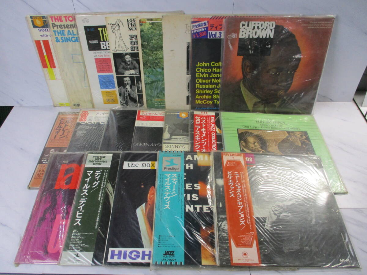 S66 棚14 現状品 ジャズ LP盤レコード 20枚セット まとめ売り 大量セット ビルエヴァンス ジョンコルトレーン マイルスデイビス他の画像1