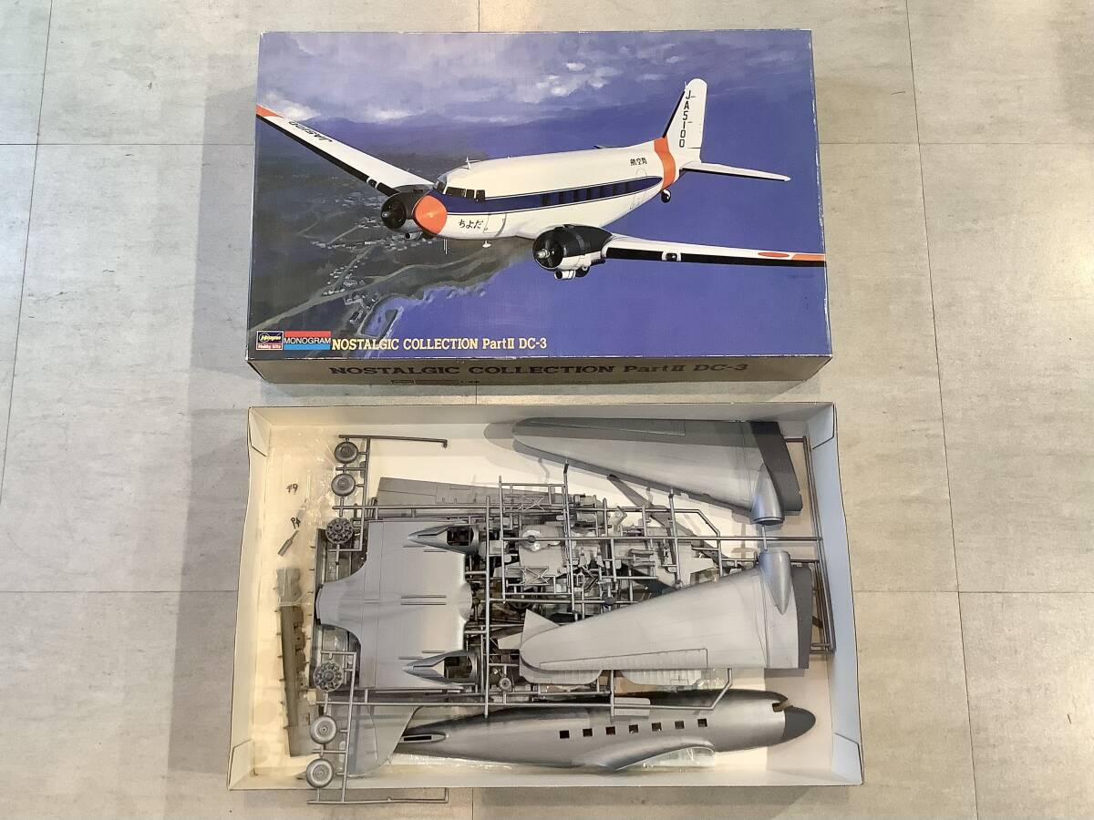 モノグラム HM78 ノスタルジックコレクション「1/48 DC-3 ちよだ」【 中古品 】_画像4