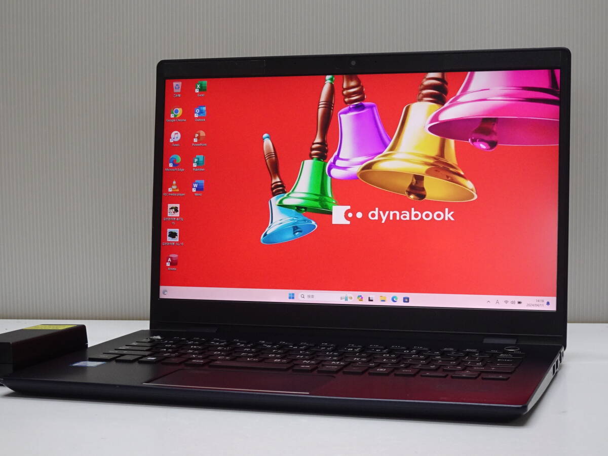 Dynabook G83/M 第8世代 Core i7 8550U メモリ16GB SSD256GB Win11 MS-Office 13.3インチ フルHD Bluetooth Webカメラ USB-C 管AD-395の画像1