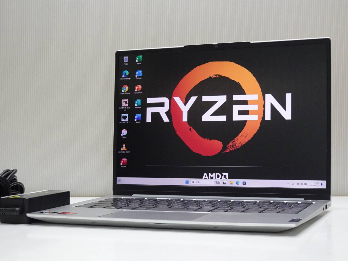 ★AMD Ryzen 7 6800U搭載 Lenovo ThinkBook 13s Gen4 メモリ16GB SSD512GB Win11 Office Radeon 13.3インチ WQXGA USB-C 管CB-470の画像1