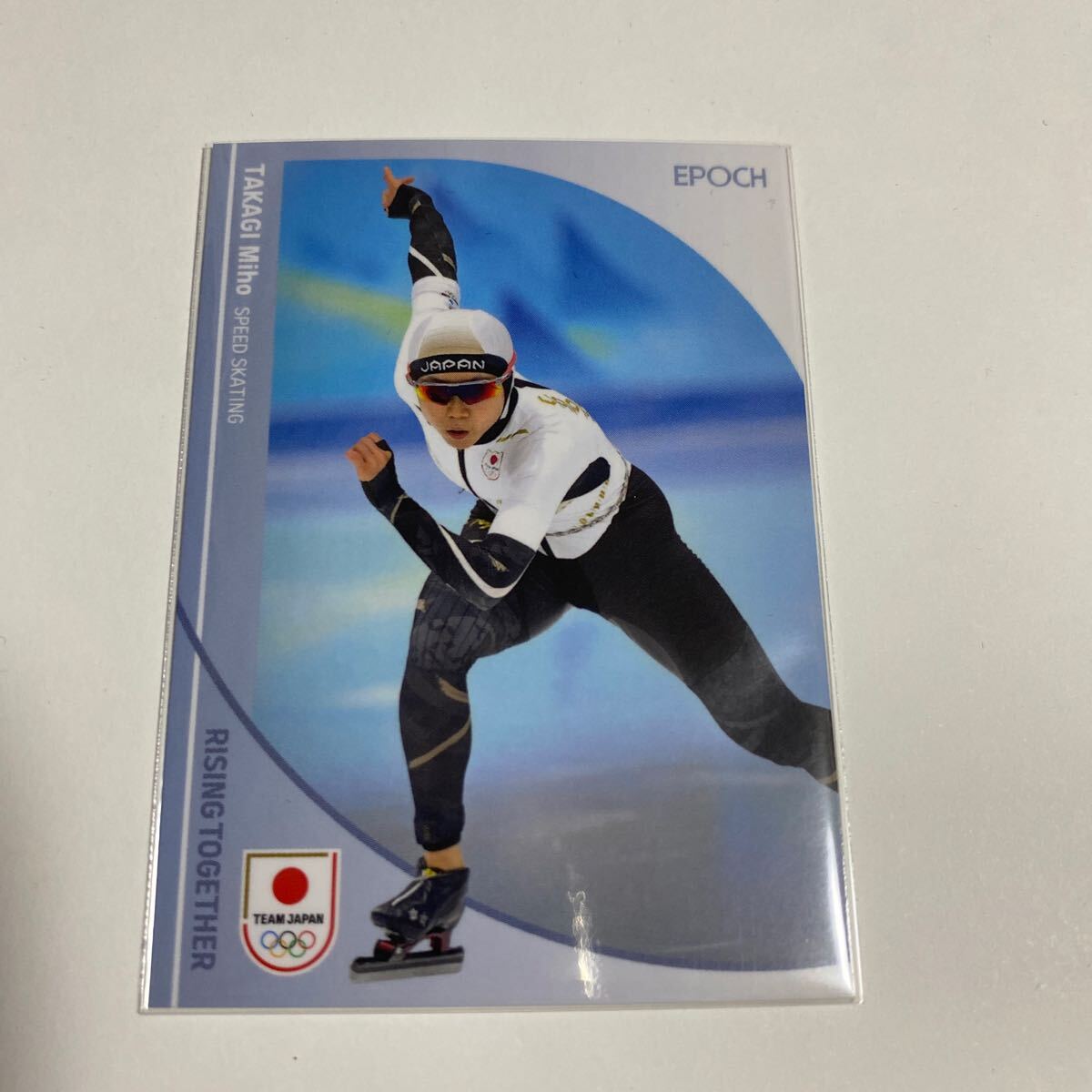 2024 TEAM JAPAN オフィシャルトレーディングカード WINTER OLYMPIANS プロモーションカード 髙木 美帆 スピードスケート 高木 プロモ_画像1