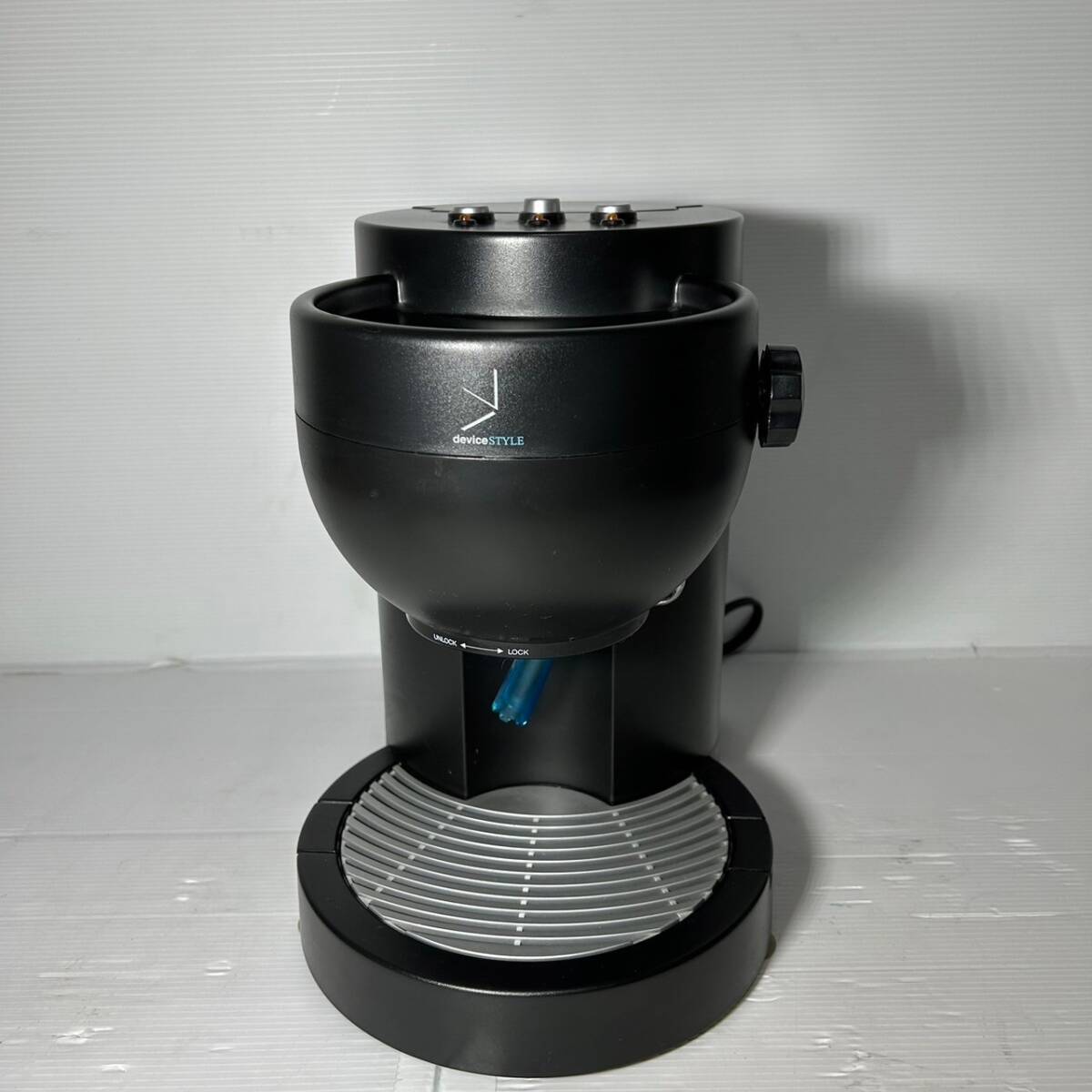 〈439〉deviceSTYLE デバイスタイル エスプレッソマシン TH010 Espresso Machine コーヒーメーカー 通電OKの画像1