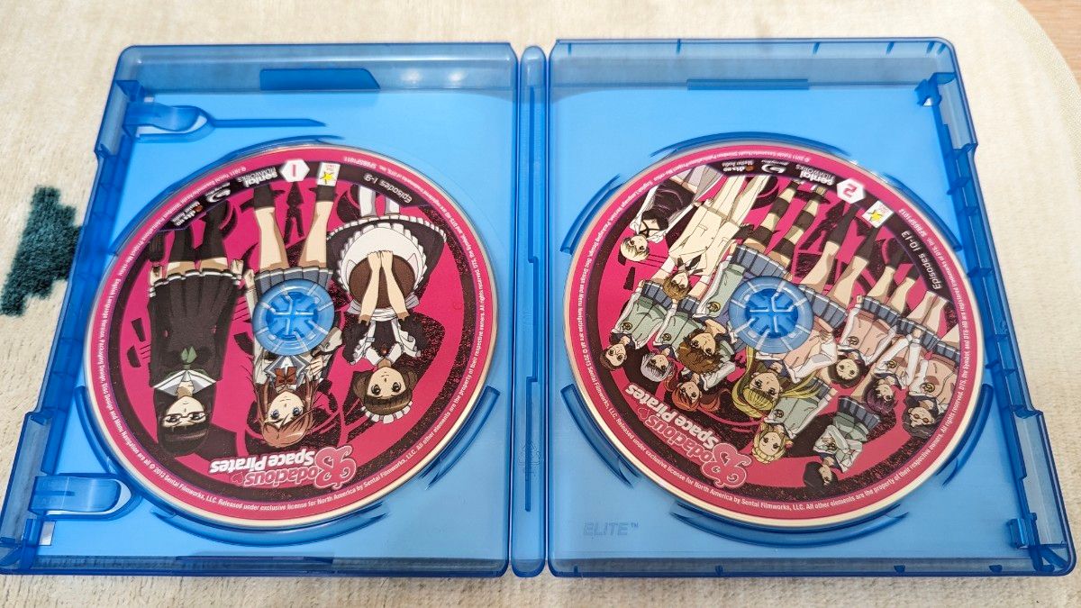 美品　 北米版　 Blu-ray BD ブルーレイ　モーレツ宇宙海賊
