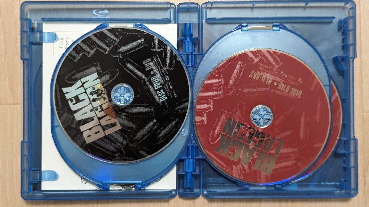 美品　北米版　 [DVD + Blu-ray]　ブルーレイ　BD ブラックラグーン　BLACK LAGOON