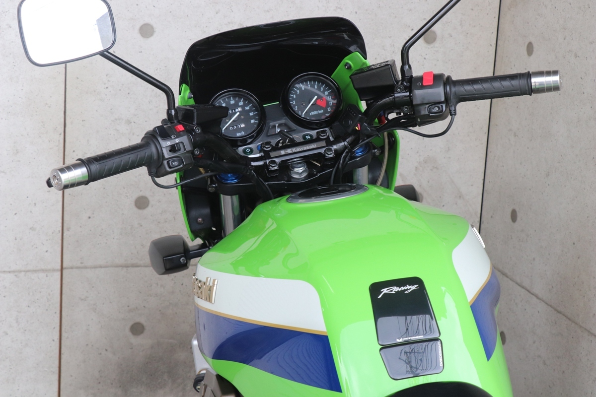 横浜～ Kawasaki ＺＲＸ１２００Ｒ 平成１５年式 Ａ３ ライム カスタム 美車 車検付き 好調の画像7