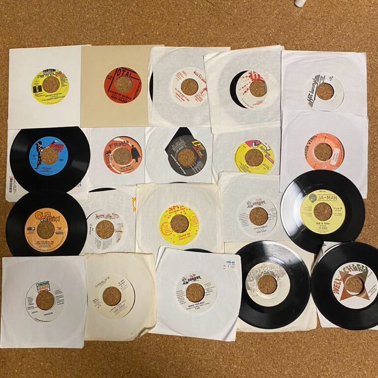  selling out 1 jpy start REGGAE ROOTS Dance hole series 7 -inch 120 pieces set ska series . equipped 