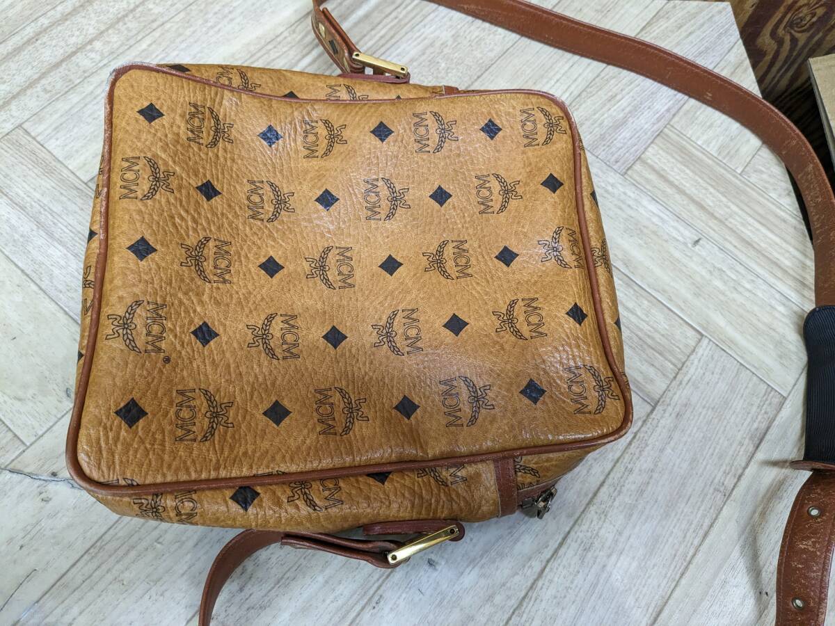 MCM M si- M Visee tos pattern shoulder bag Vintage bag 
