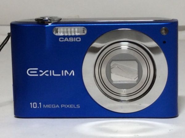 【未点検・未清掃】CASIO EXILIM EZ-Z100 カシオ エクシリム デジタルカメラ ブルー 通電確認済の画像2