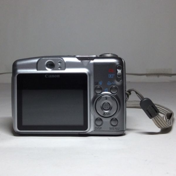 【未点検・未清掃】Canon キャノン Power Shot A720 IS デジタルカメラ 単三電池駆動 箱付属の画像3