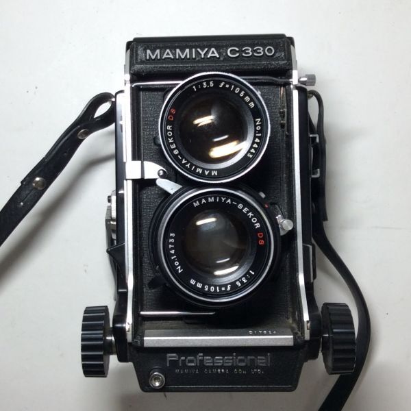 【未点検・未清掃】MAMIYA C330 Professional SEKOR C DS 105mm F3.5 2眼カメラ マミヤ_画像8