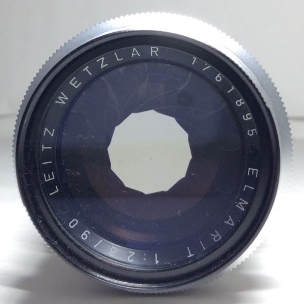 【未点検・未清掃】Leica M3 / LEITZ WETZLAR ELMARIT 1:2.8/90 886XXX番台 ダブルストローク ライカ M3 ライツ エルマリート_画像5