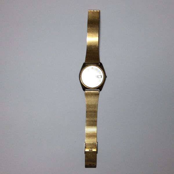 【未点検・未清掃】SEIKO LM 5606-7000 自動巻き セイコー ロードマチック メンズ デイデイト 23石 シルバー文字盤 ゴールド 腕時計 稼働品_画像1