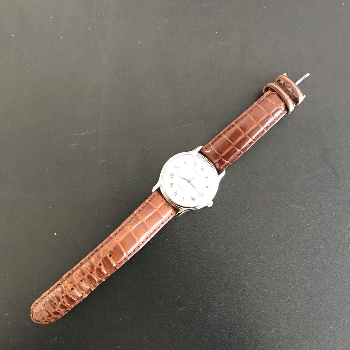 【中古】SEIKO セイコー 4S25-8010 腕時計 water resistant_画像2