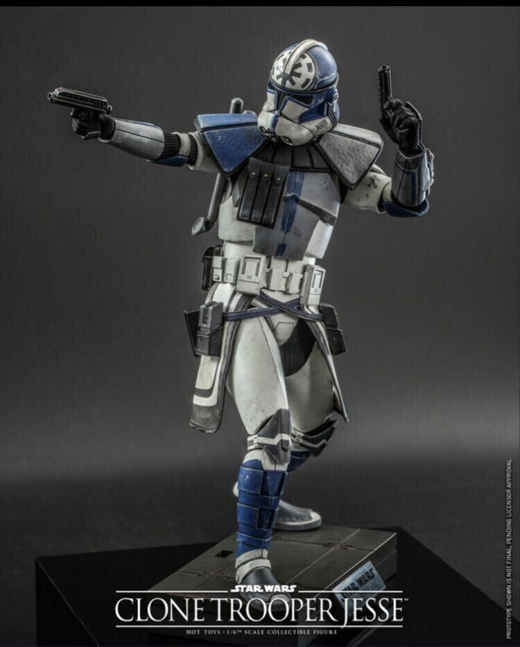 1円スタート　新品未開封　ホットトイズ TMS064 スター・ウォーズ クローン・トルーパー／ジェシー Clone Trooper Jesse 1/6フィギュア