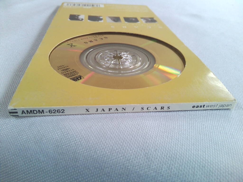 【CD】 X JAPAN / SCARS・White Poem I ◆8cm　シングルCD_画像6