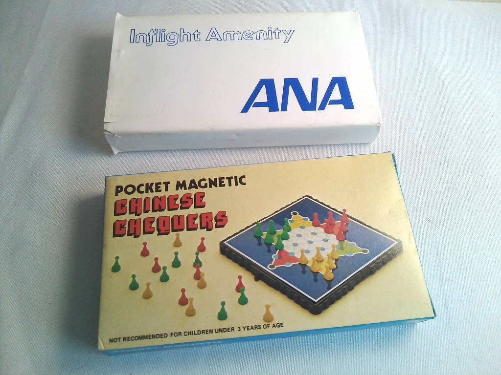 ANAボードゲーム　携帯版 　チャイニーズチェッカー・POCKET　MAGNETIC　CHINESE CHEQUERS _画像4