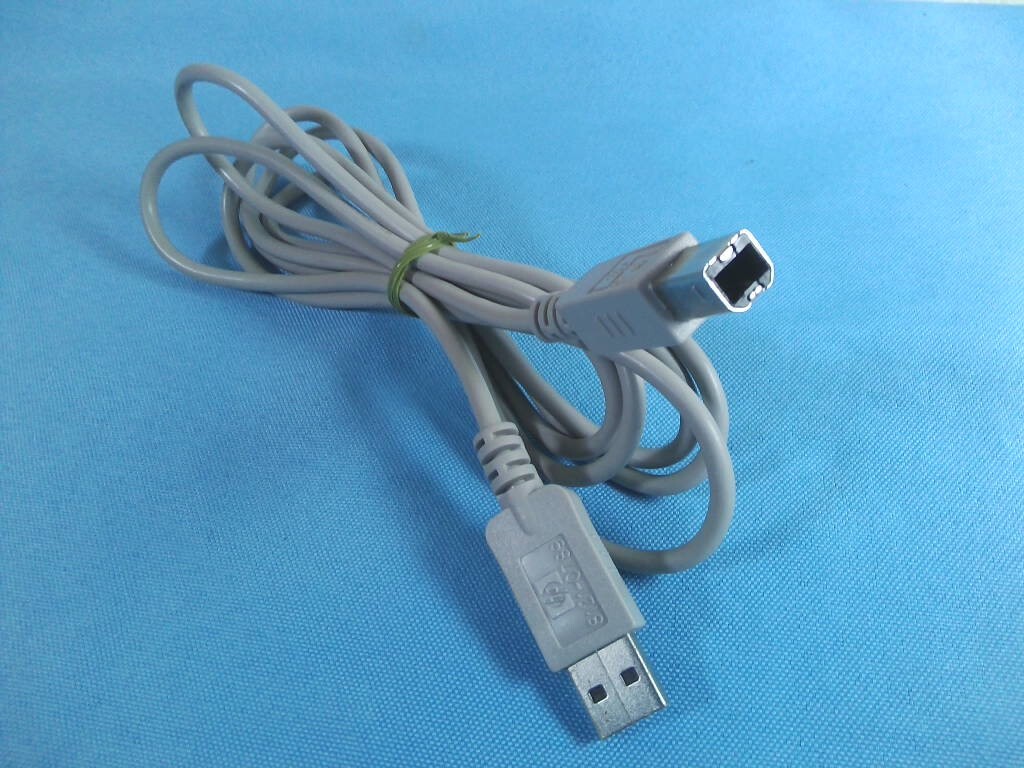 HP　USBケーブル 　　Aタイプ-Bタイプ　USB2.0 　約1.8m_画像2