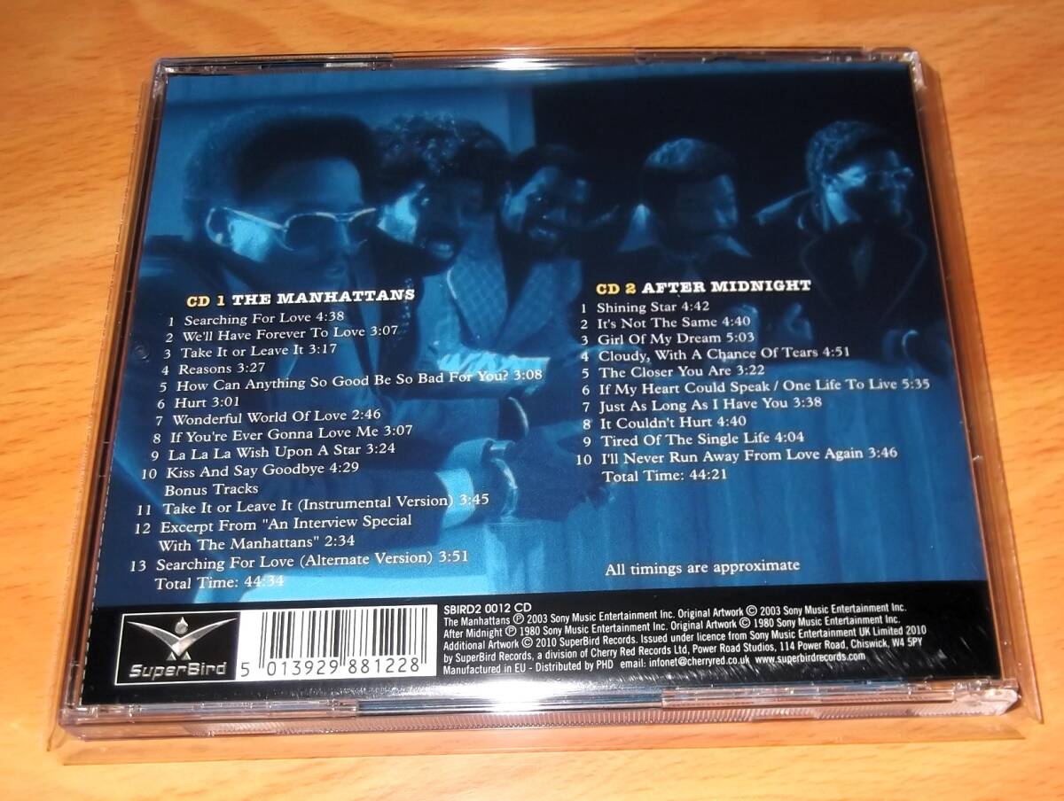 【2CD】THE MANHATTANS / The Manhattans & After Midnight