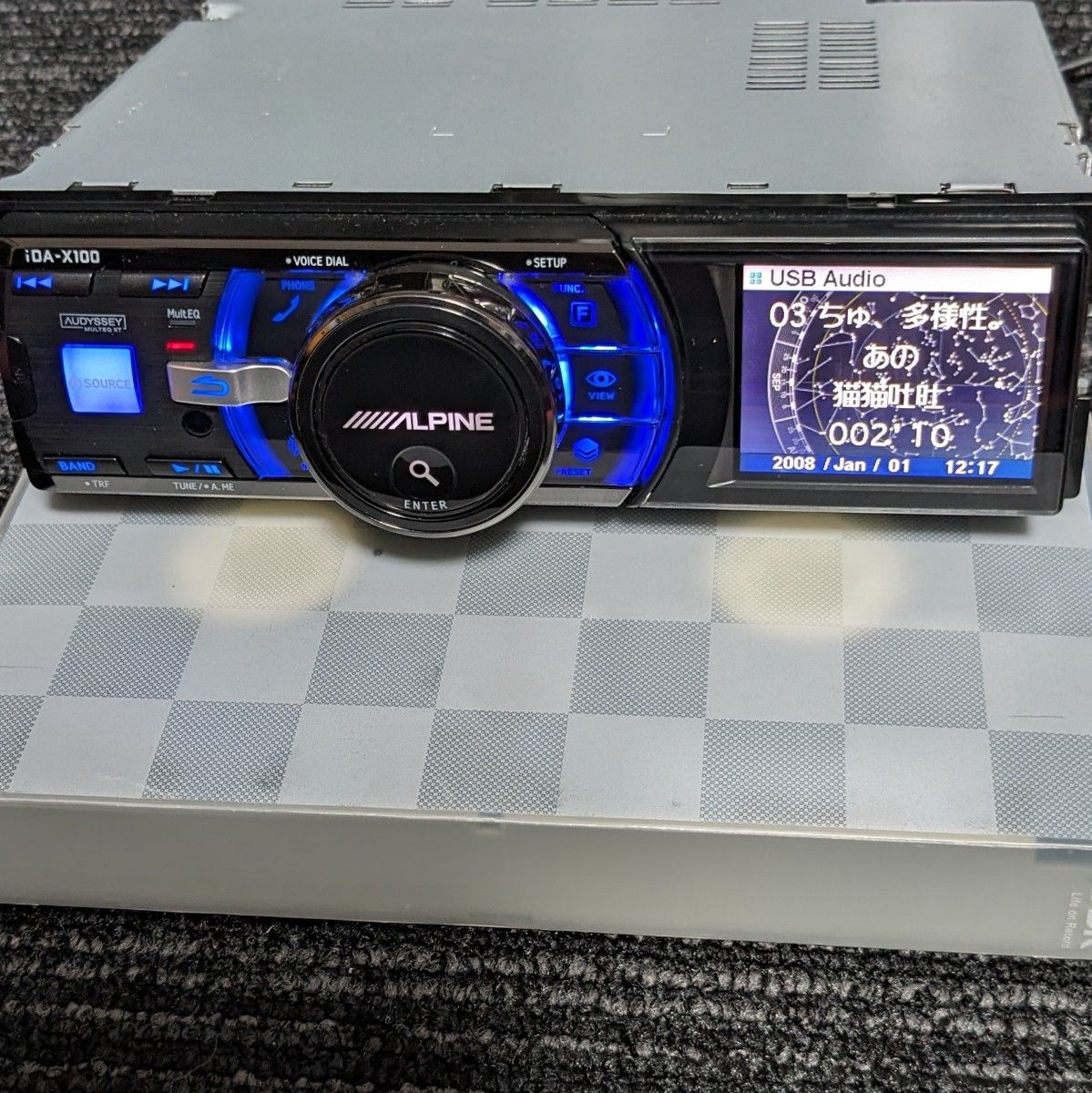 【中古】アルパイン iDA-X100 デジタルメディアヘッドユニット