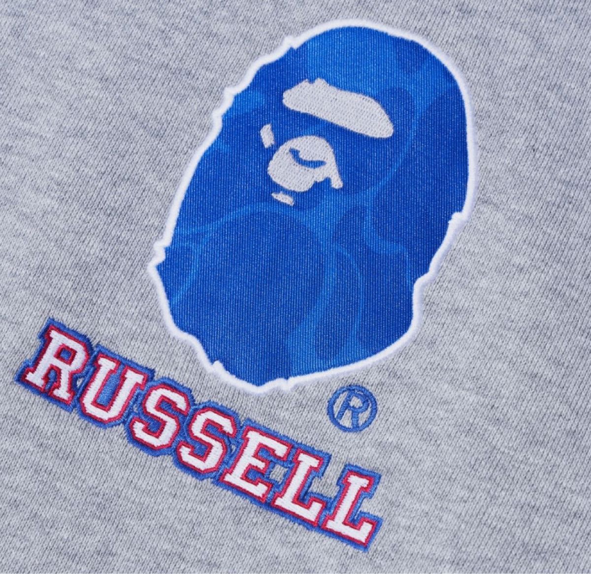  BAPE X RUSSELL 】PULLOVER HOODIE アベイシングエイプ