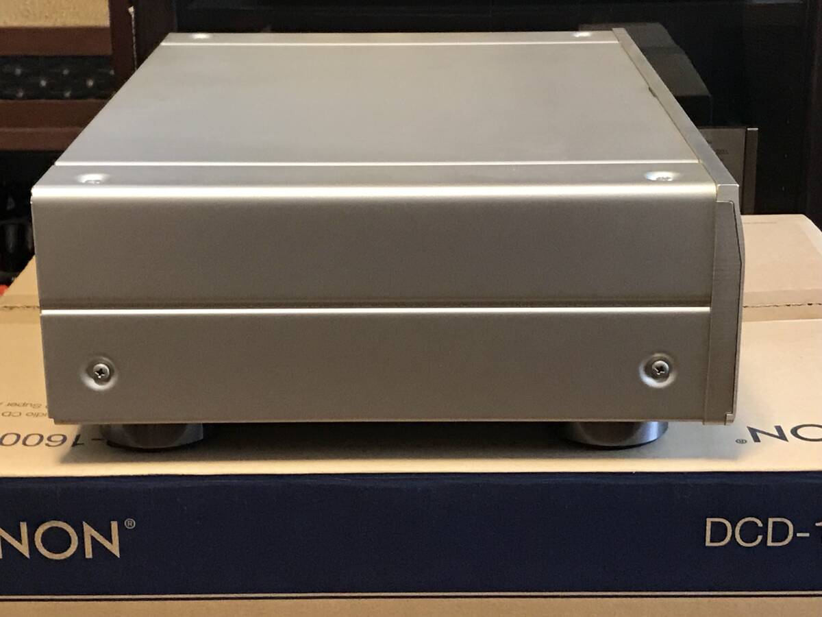 DENON デノン DCD-1600NE SACD/CDプレーヤー 2021年製 元箱・取説・専用リモコン付き 完動美品の画像8