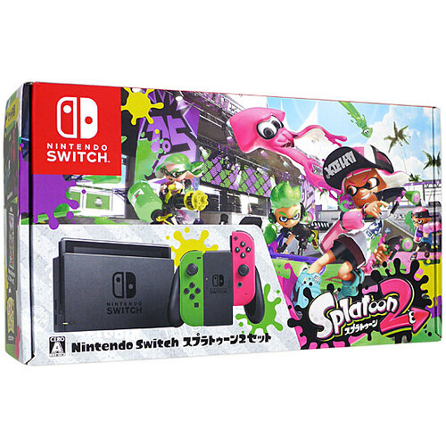 【中古】任天堂 Nintendo Switch スプラトゥーン2セット 元箱あり [管理:1350005601]_画像1