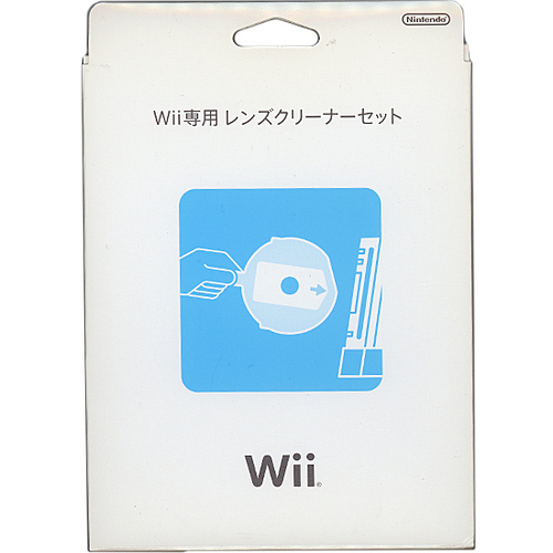 【ゆうパケット対応】【新品(開封のみ・箱きず・やぶれ)】 任天堂 Wii専用レンズクリーナーセット [管理:1300011153]_画像1