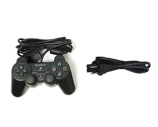 【中古】SONY PS2 ミッドナイト・ブラック SCPH-50000NB [管理:1350011507]_画像2