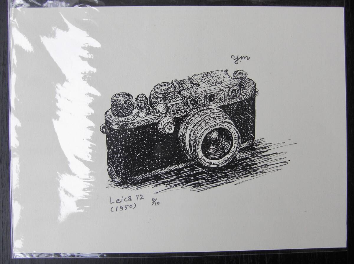 Leica 前田義昭ドローイング作品 ライカ72の画像1