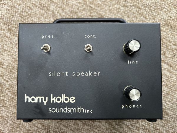 【A11】harry kolbe ハリー コルビー Silent Speaker サイレントスピーカー 現状品の画像2