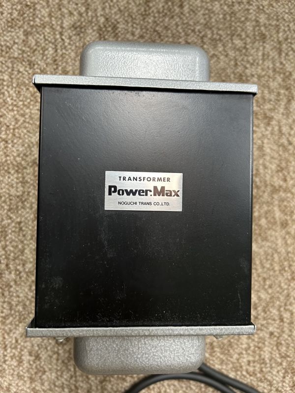 【B24】ノグチトランス Power.Max TRANSFORMER PMC-540EZ 現状品_画像2