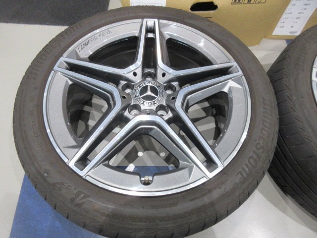 中古タイヤセット☆メルセデスベンツ 現行 CLA W118 純正 AMG 5スポーク 美品☆Aクラス W177 Bクラス W247☆ 225/45R18_画像7