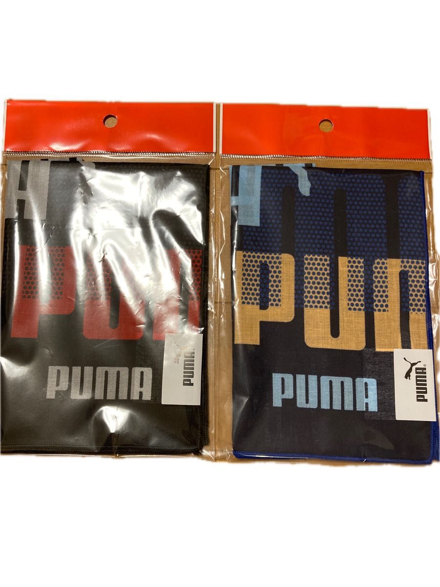 新品 PUMA プーマ ハンカチ 5枚セット