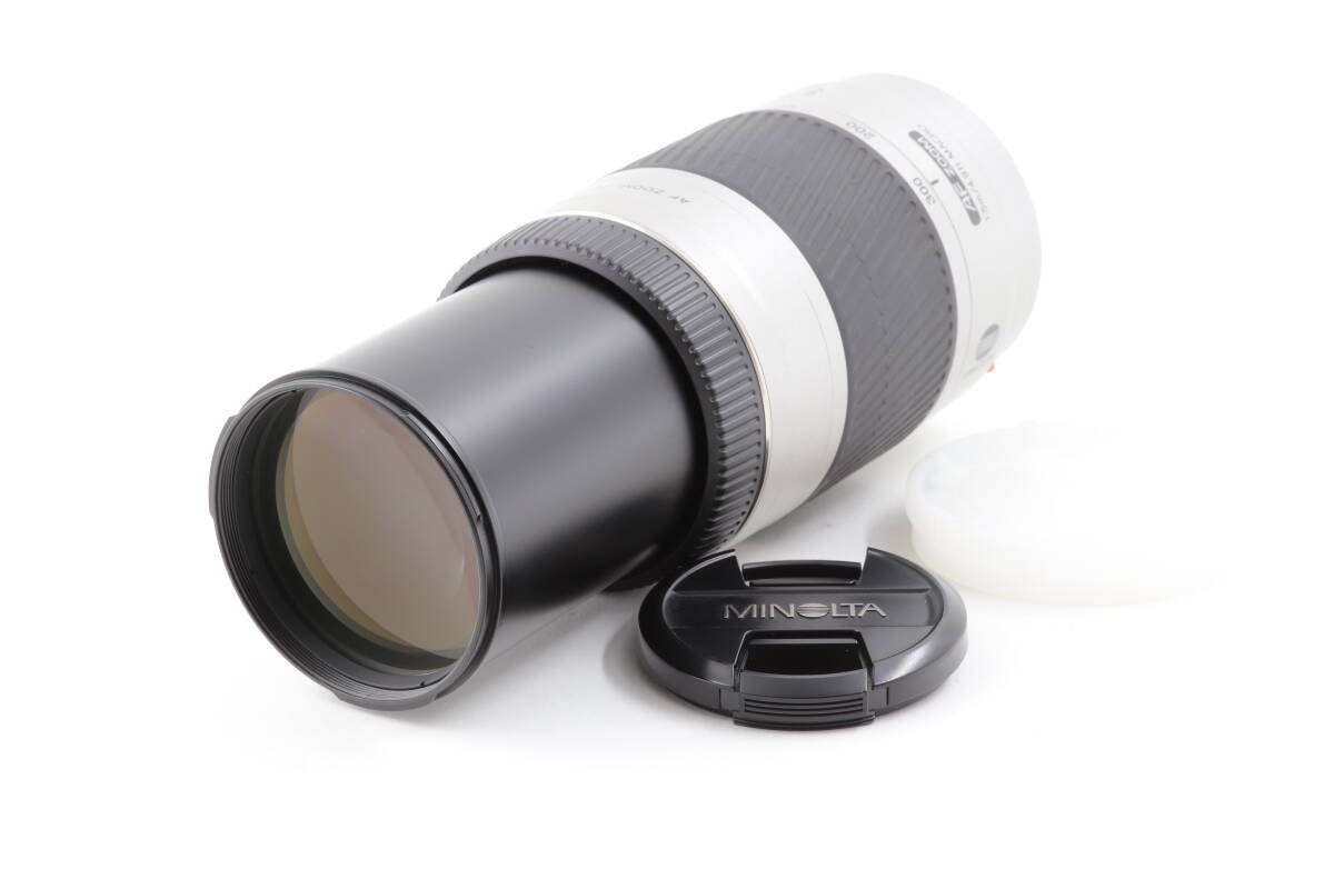 AA-(極上品) Minolta AF 75-300mm f/4.5-5.6 D Aマウント シルバー 初期不良返品対応 領収書発行可能_画像2