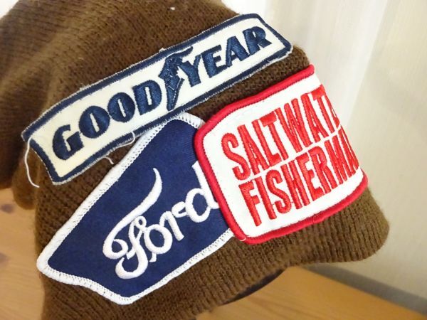 〔 Ford GOOD YEAR 〕メンズ・ボーイズ　ブラウン色　ニット帽　サイズ５７cm〜５９cm　キャップ　帽子　スタイルハット_画像5