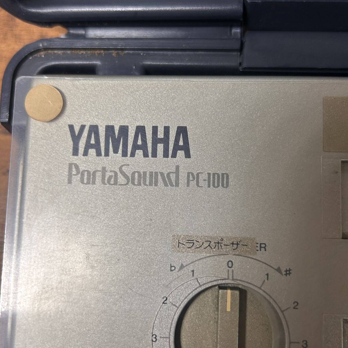 YAMAHA ヤマハ PortaSound PC-100 オルガン 楽器 ケース付き 中古品の画像5
