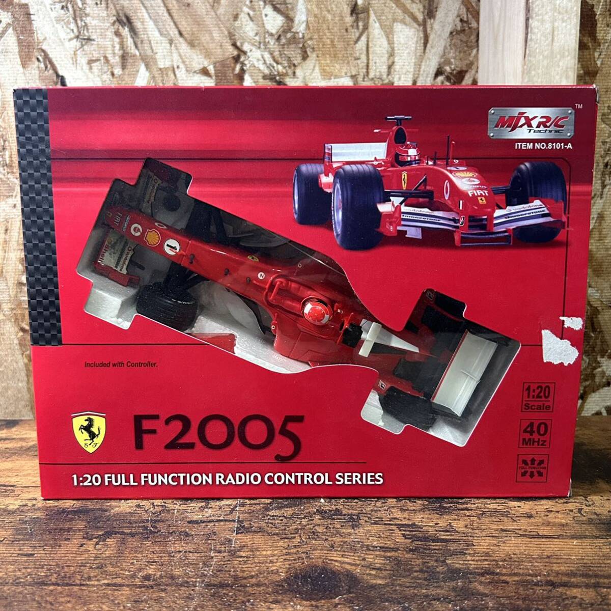 ラジコン ラジコンカー mix R/C F2005 フェラーリ 1/20 中古品の画像1