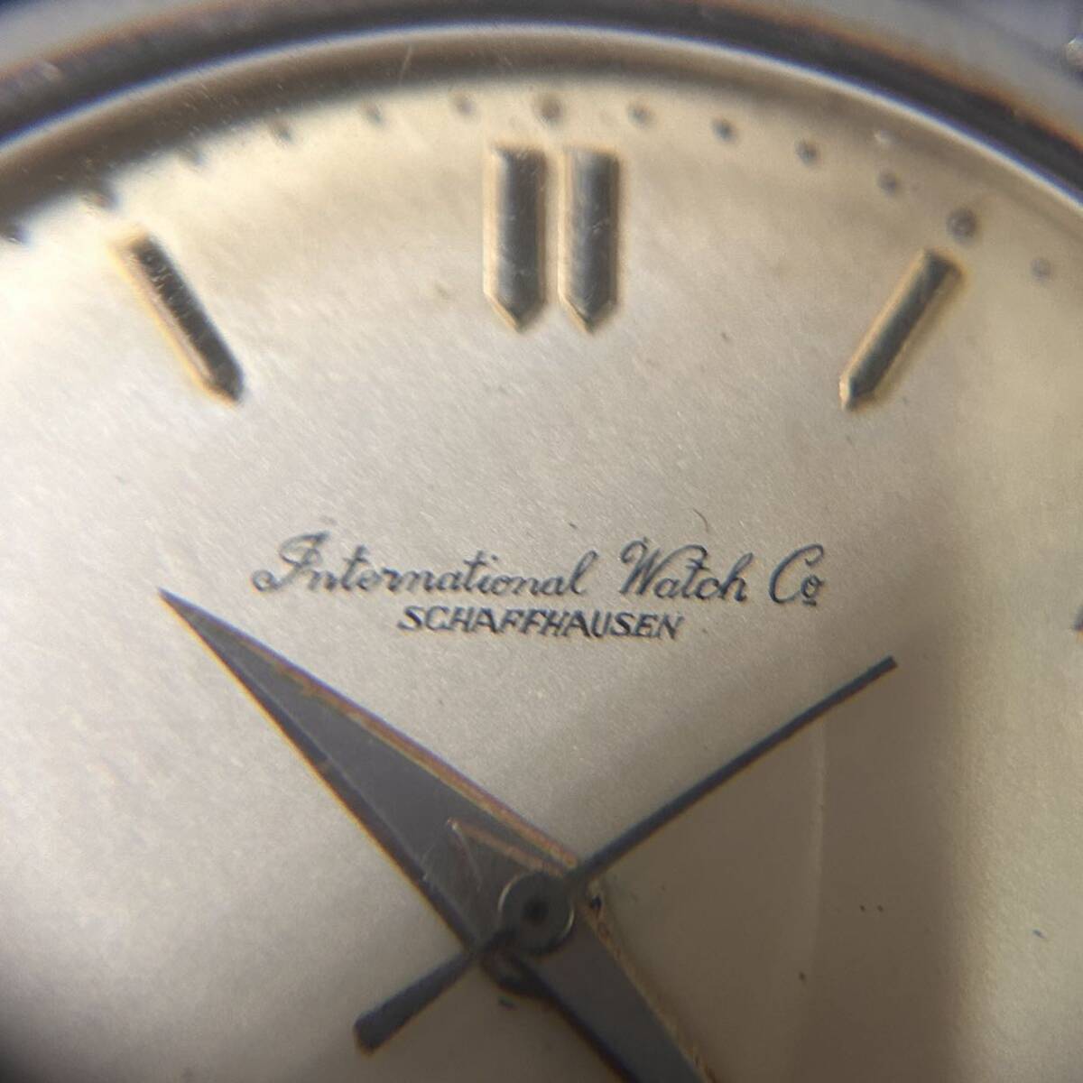 IWC インターナショナルウォッチカンパニー SCHAFFHAUSEN SWISS 時計 腕時計 アンティーク ビンテージ 稼働品 中古品の画像3