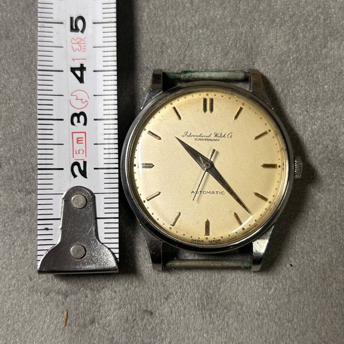 IWC インターナショナルウォッチカンパニー SCHAFFHAUSEN SWISS 時計 腕時計 アンティーク ビンテージ 稼働品 中古品の画像7