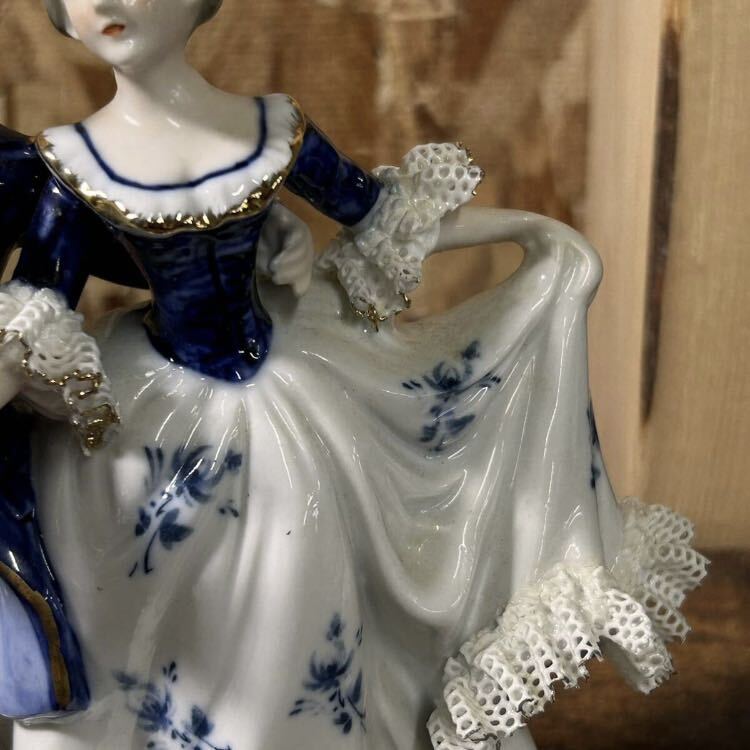 Demaindo man запад керамика керамика кукла украшение кукла украшение в европейком стиле интерьер произведение искусства коллекция античный Vintage б/у товар 