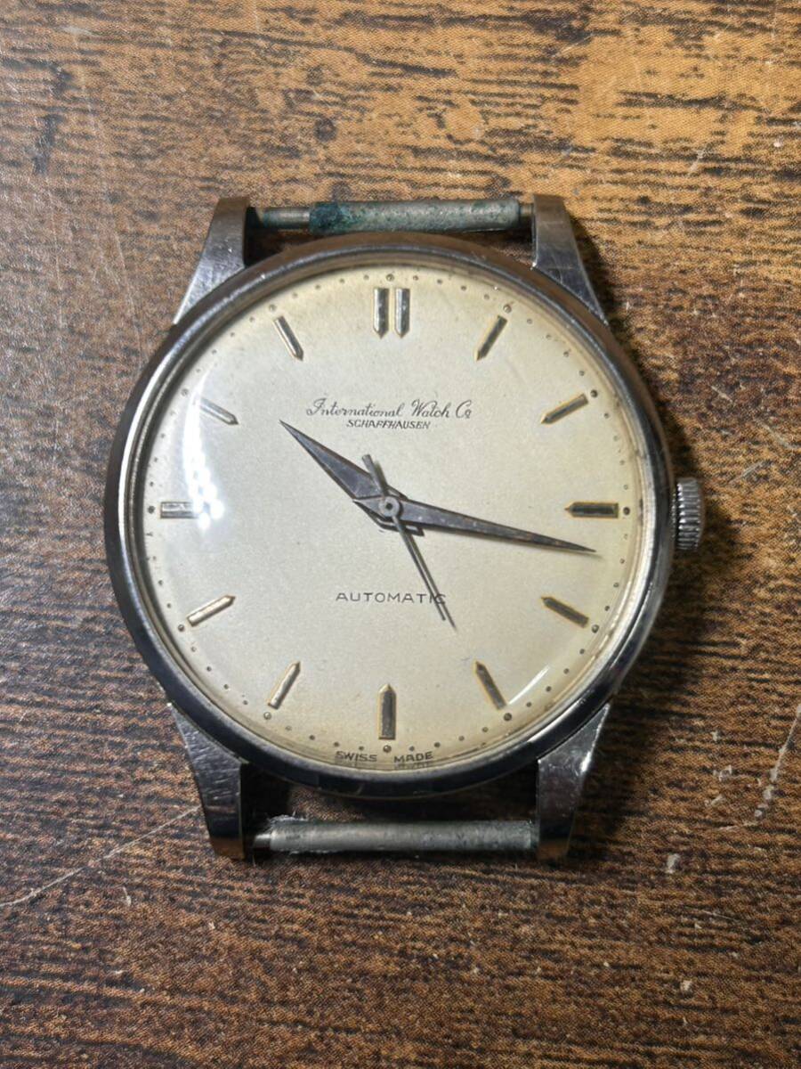 IWC インターナショナルウォッチカンパニー SCHAFFHAUSEN SWISS 時計 腕時計 アンティーク ビンテージ 稼働品 中古品の画像1