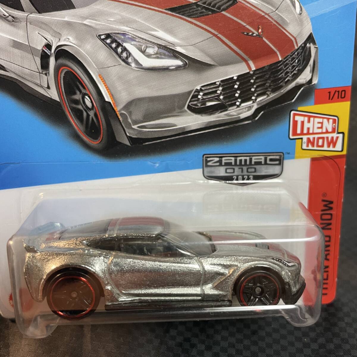 ホットウィール Hot wheels 【Walmart限定 ZAMAC】CORVETTE C7 Z06コルベット ウォールマート限定 ザマック _画像1