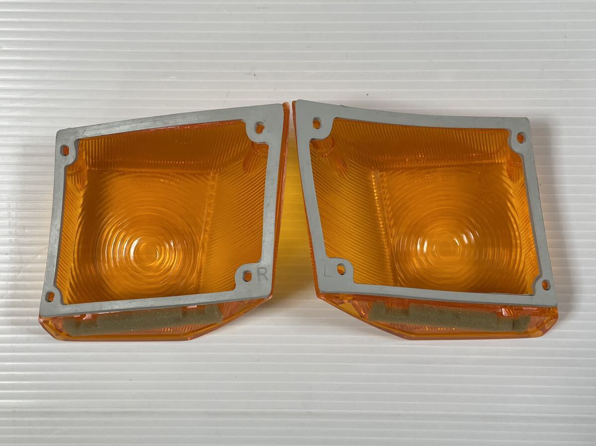 daruma Celica [TA22s Ran to nose ] original parking & clearance for lens & gasket ( orange, position light )[ new goods * unused ]