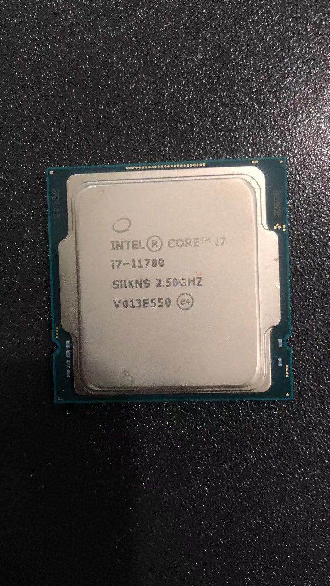 CPU インテル Intel Core I7-11700 プロセッサー 中古 動作未確認 ジャンク品 - A158の画像1