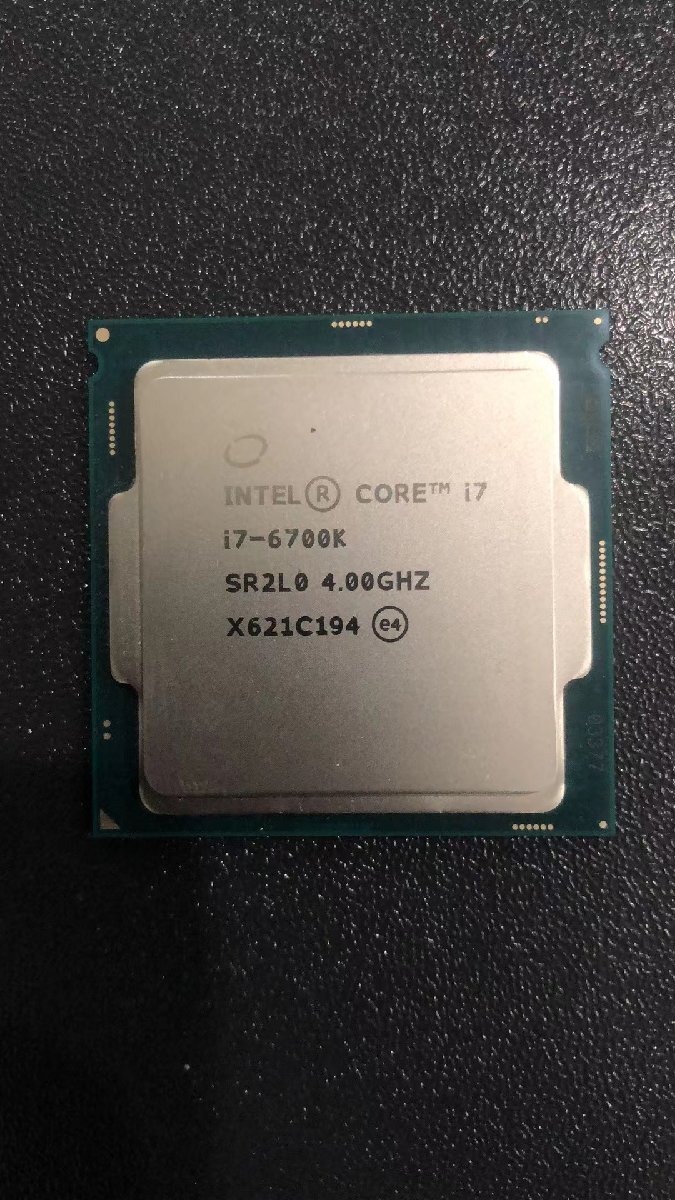 CPU インテル Intel Core I7-6700K プロセッサー 中古 動作未確認 ジャンク品 - A142_画像1
