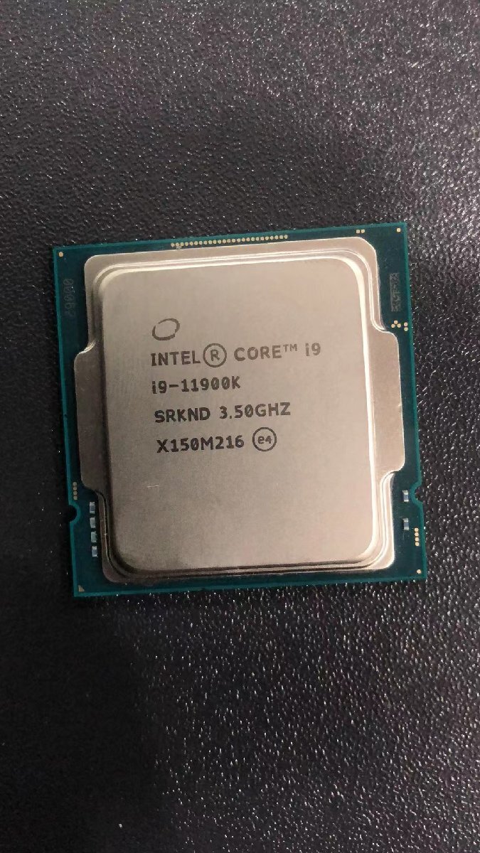 CPU インテル Intel Core I9-11900K プロセッサー 中古 動作未確認 ジャンク品 - A280の画像1