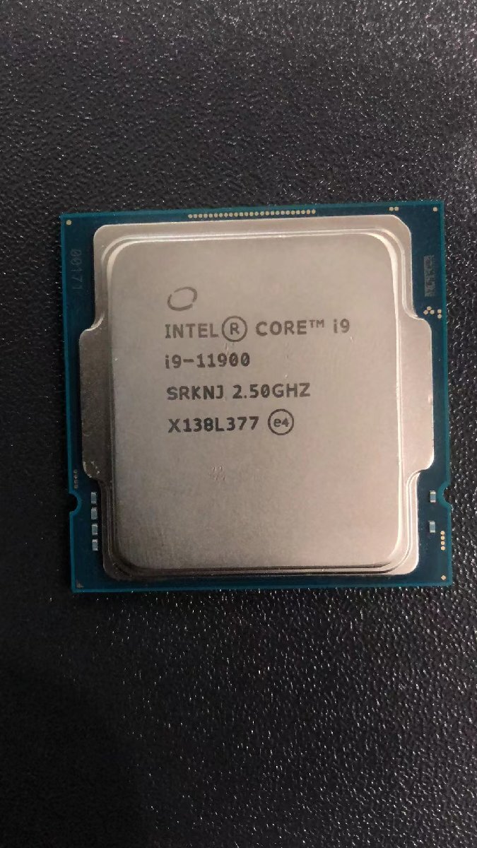 CPU インテル Intel Core I9-11900 プロセッサー 中古 動作未確認 ジャンク品 - A279の画像1