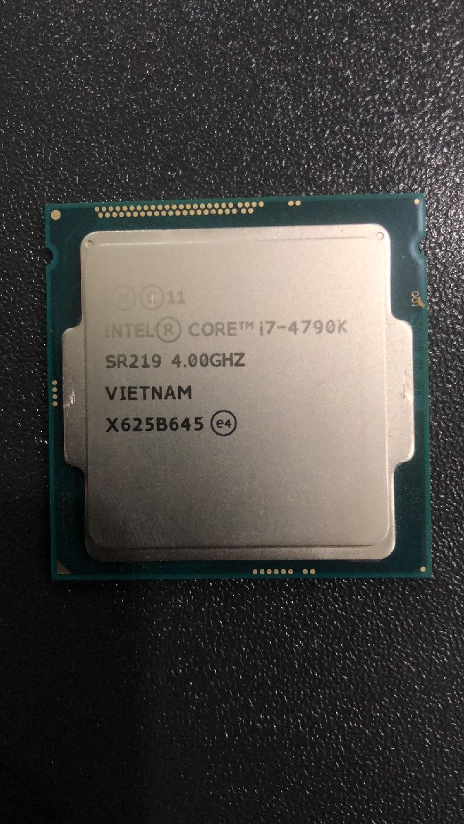 CPU インテル Intel Core I7-4790K プロセッサー 中古 動作未確認 ジャンク品 - A243_画像1