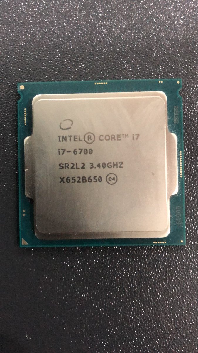 CPU インテル Intel Core I7-6700 プロセッサー 中古 動作未確認 ジャンク品 - A244の画像1